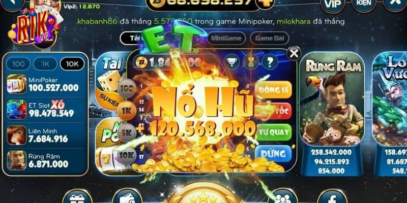 nổ hũ thần quay